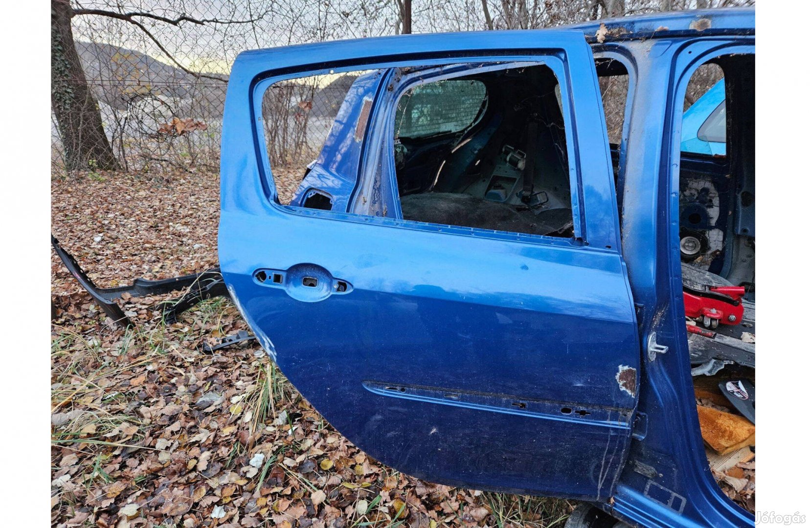 Renault Clio 3 jobb hátsó ajtó