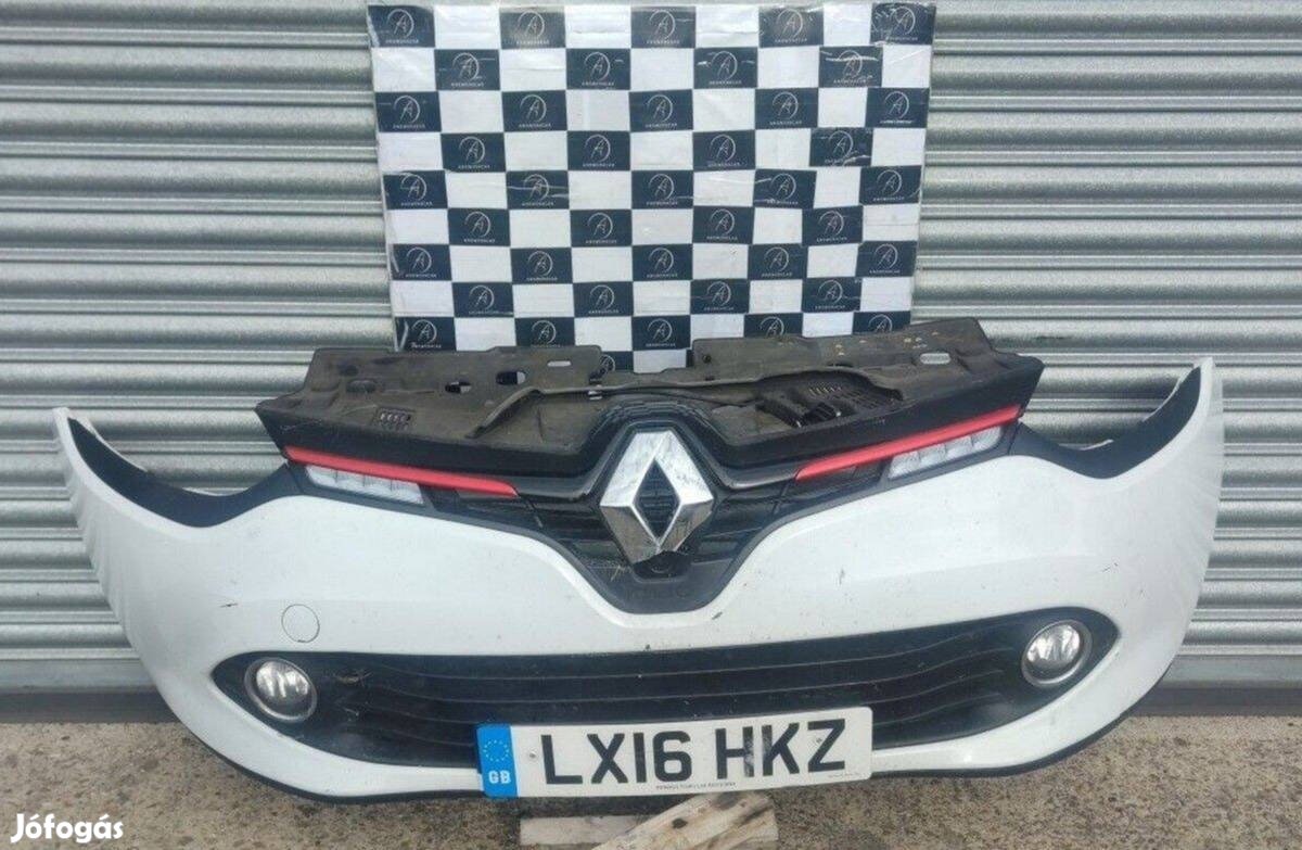 Renault Clio 4 első lökhárító fehér 2013-