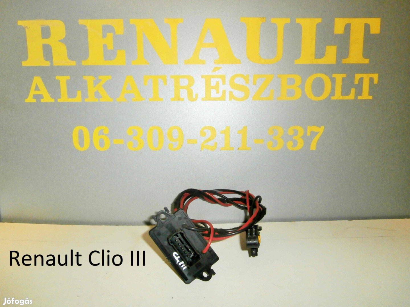 Renault Clio III Előtét-ellenállás