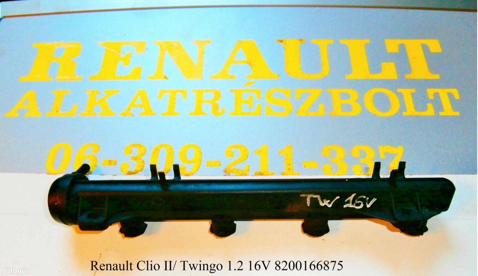 Renault Clio II 1/2 16V 8200166875 injektor híd