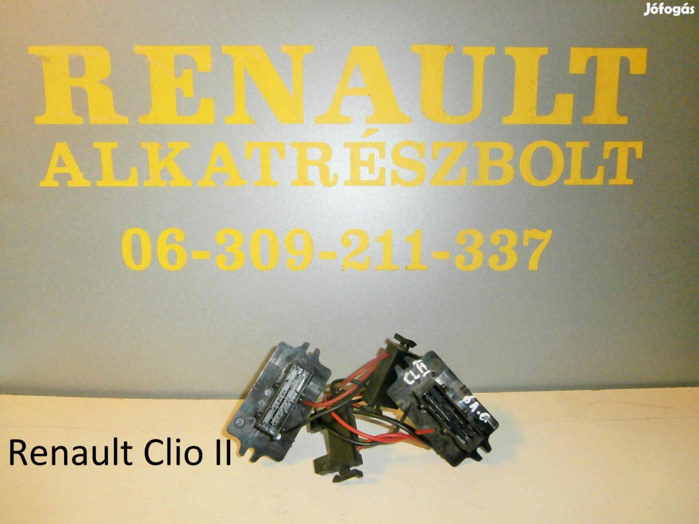 Renault Clio II Előtét-ellenállás