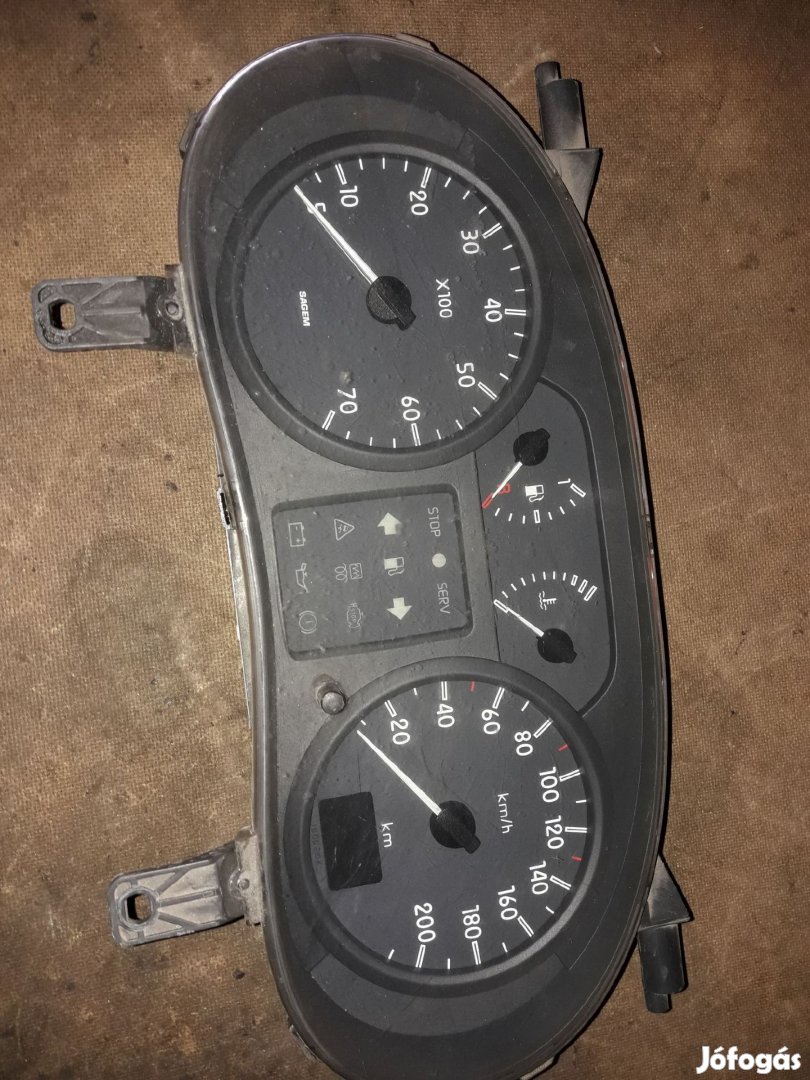 Renault Clio II Óraegység Kilométeróra