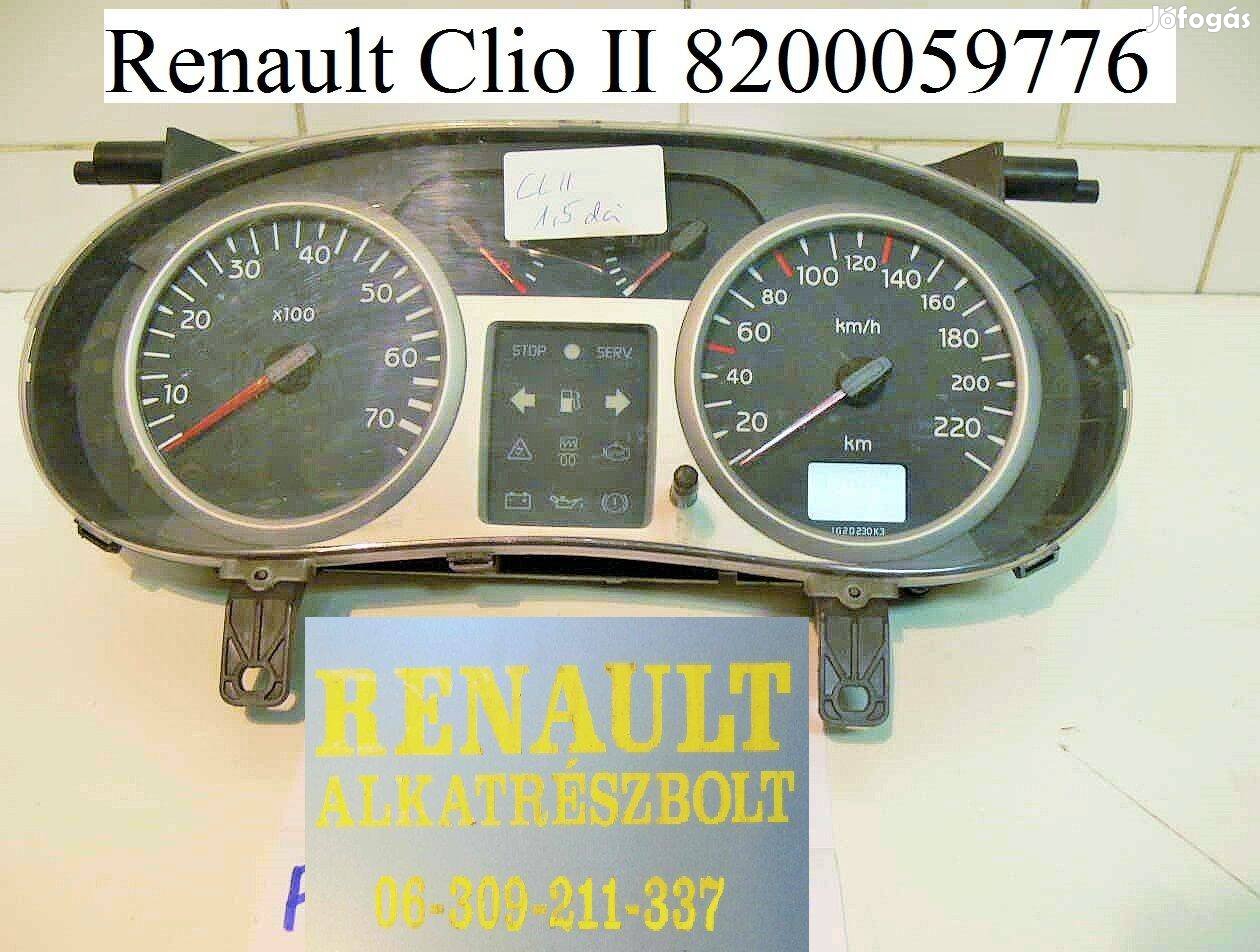Renault Clio II. műszerfal 8200059776