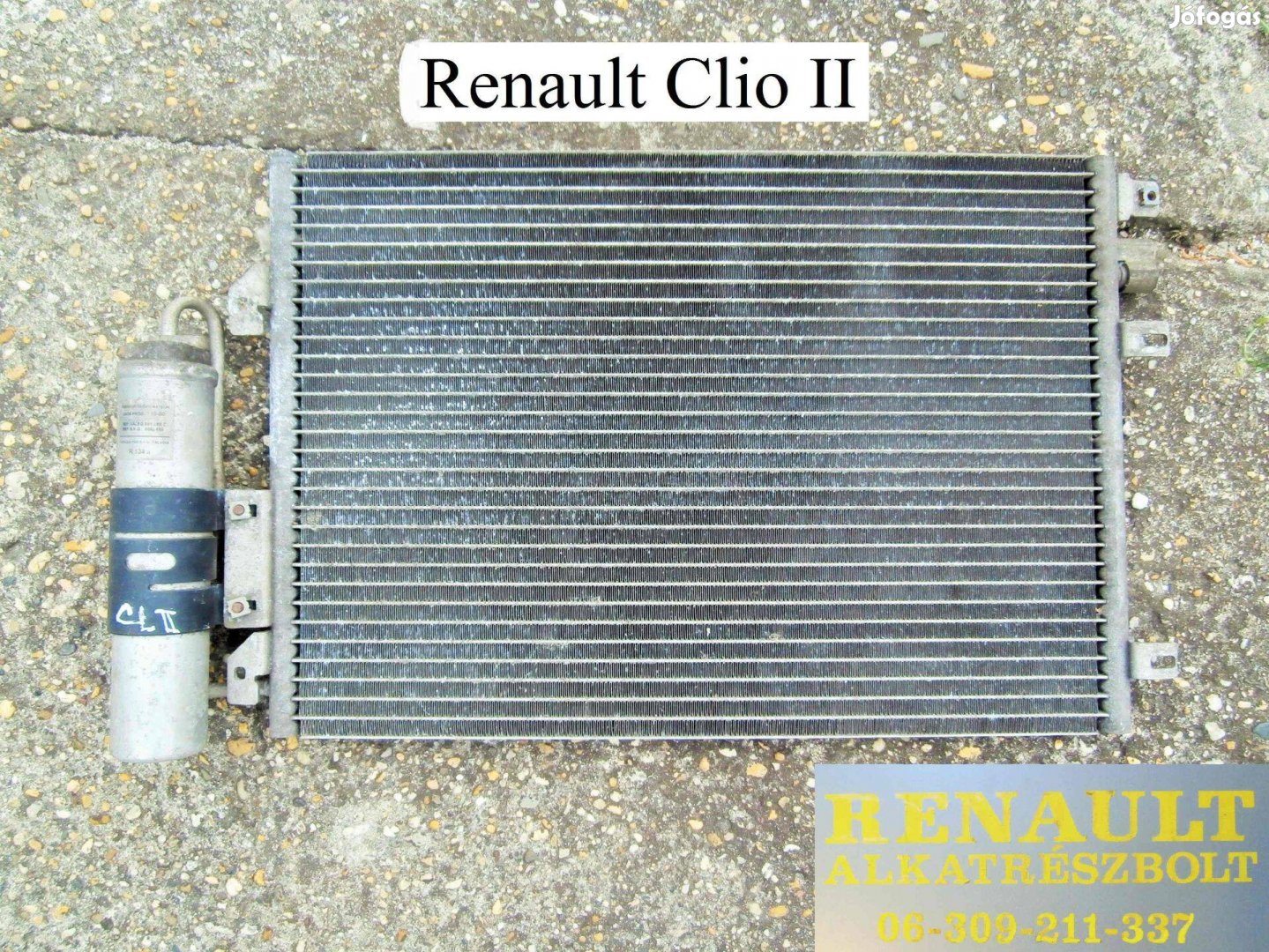 Renault Clio II klímahűtő