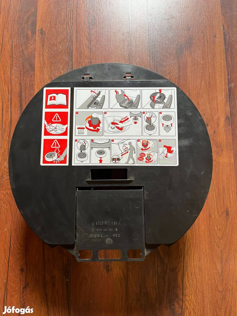 Renault Clio IV pótkerék tartó - takaró eladó !