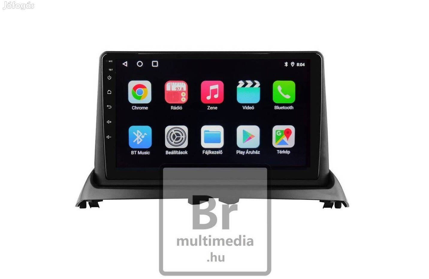Renault Clio Rádió Android Kijelző Multimédia Navigáció Carplay Hifi