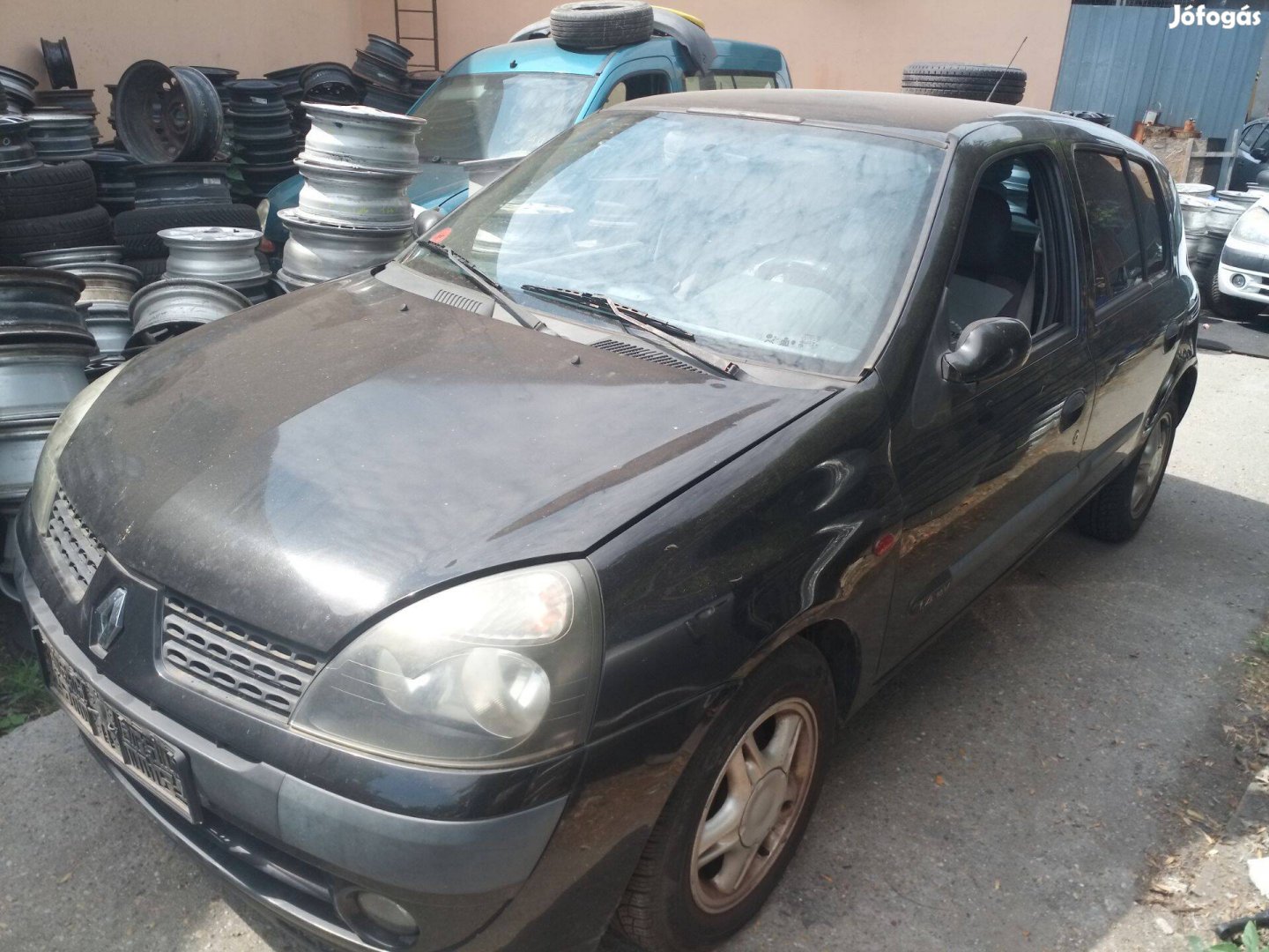 Renault Clio bontás, hűtősor, vízhűtő, klímahűtő