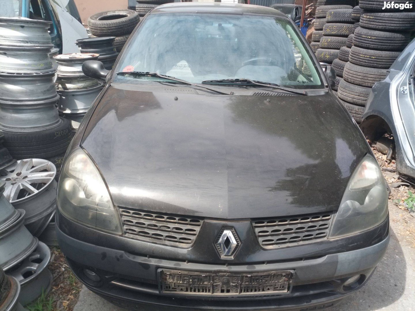 Renault Clio bontás, lökhárító, motorháztető, sárvédő