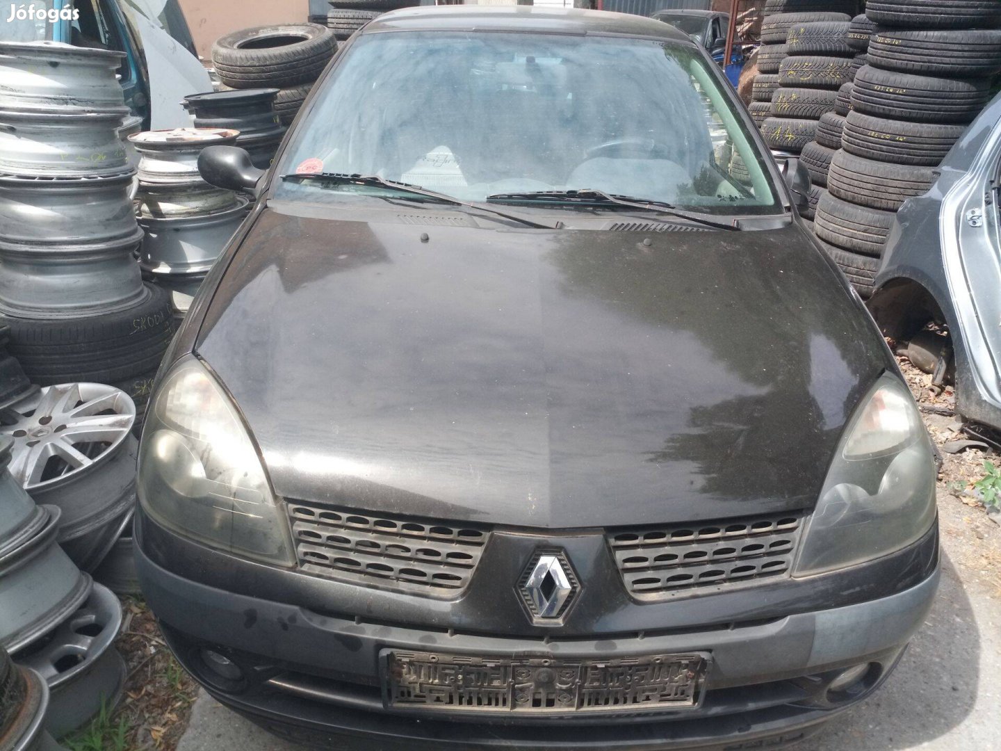 Renault Clio bontás, motor és alkatrészei, fűzött blokk, hengerfej