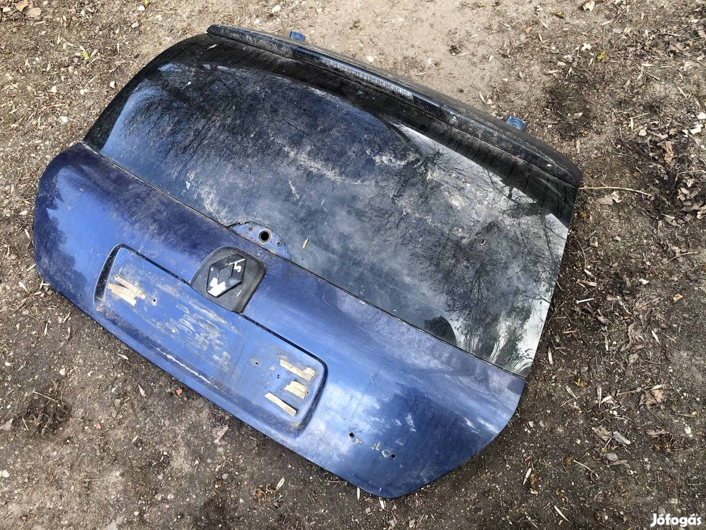 Renault Clio csomagtér ajtó kék 