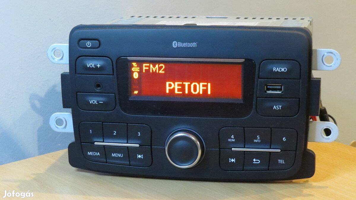 Renault Dacia Bluetooth USB gyári rádió fejegység