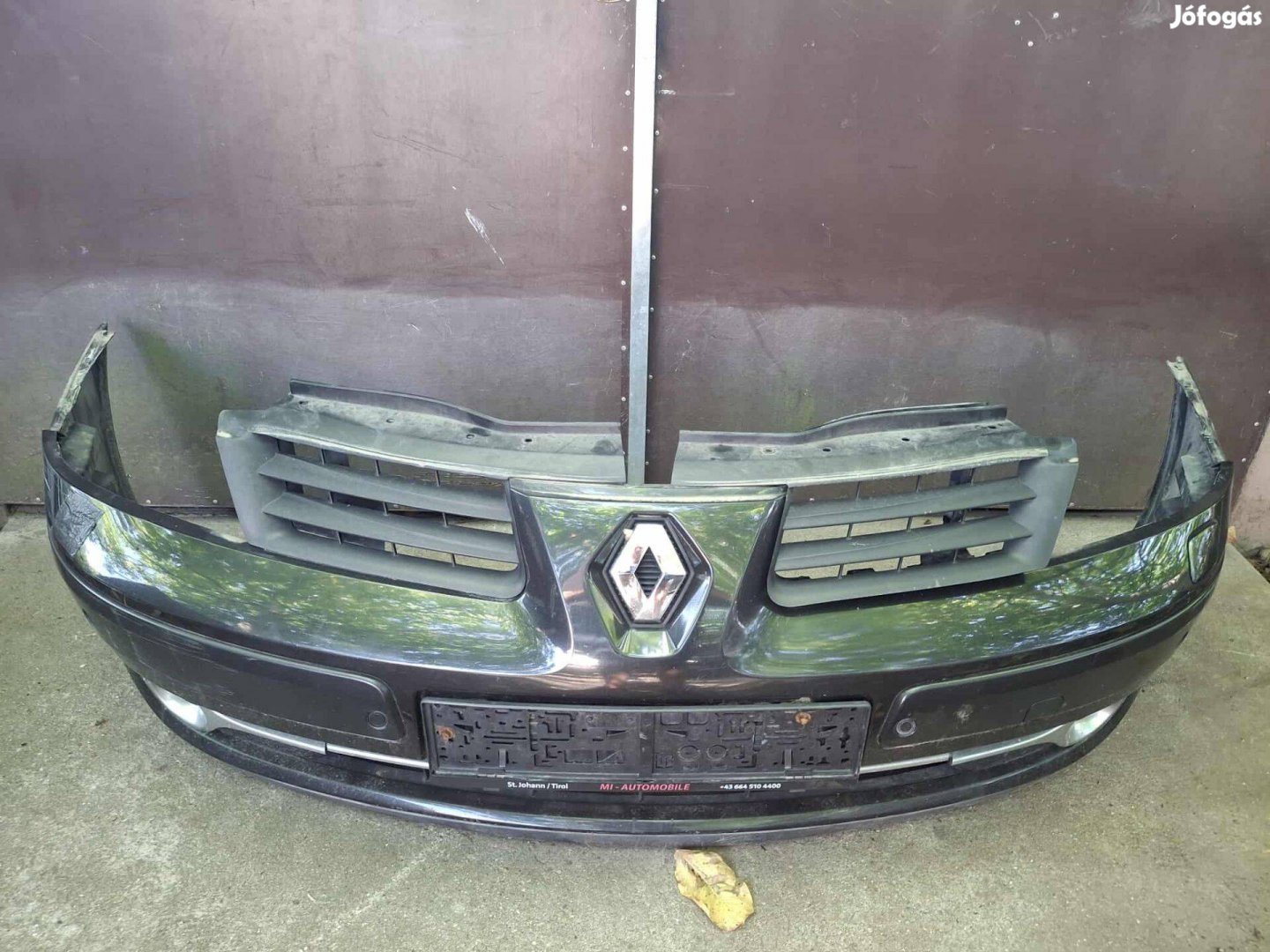 Renault Espac 4 első lökhárító radaros lámpa mosós