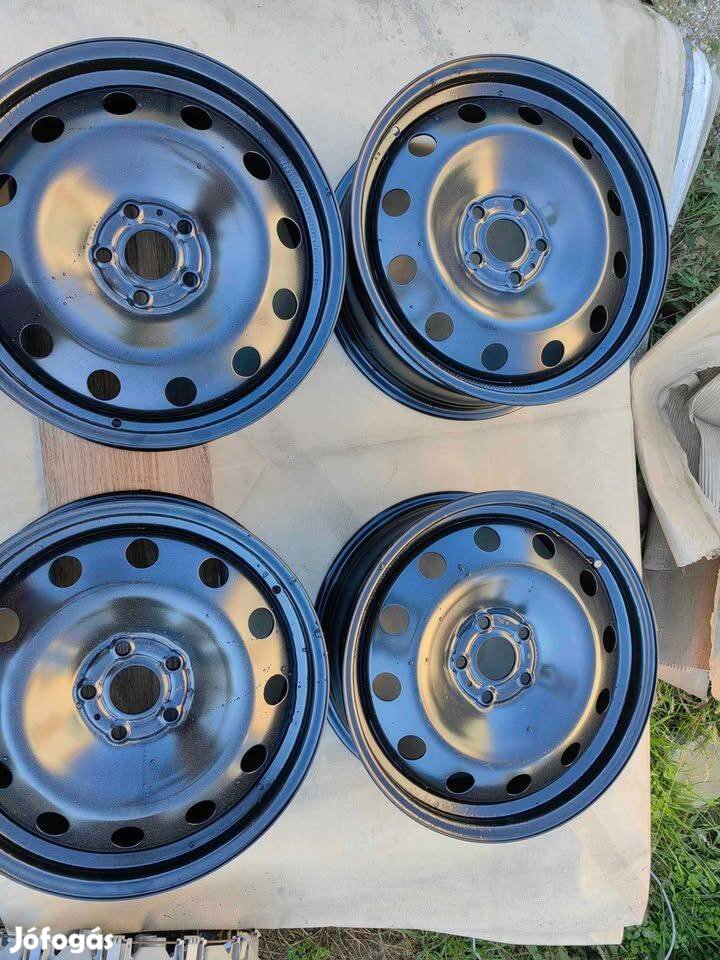 Renault Espace 17" 5x108 acél felni, disztarcsa 4-4db