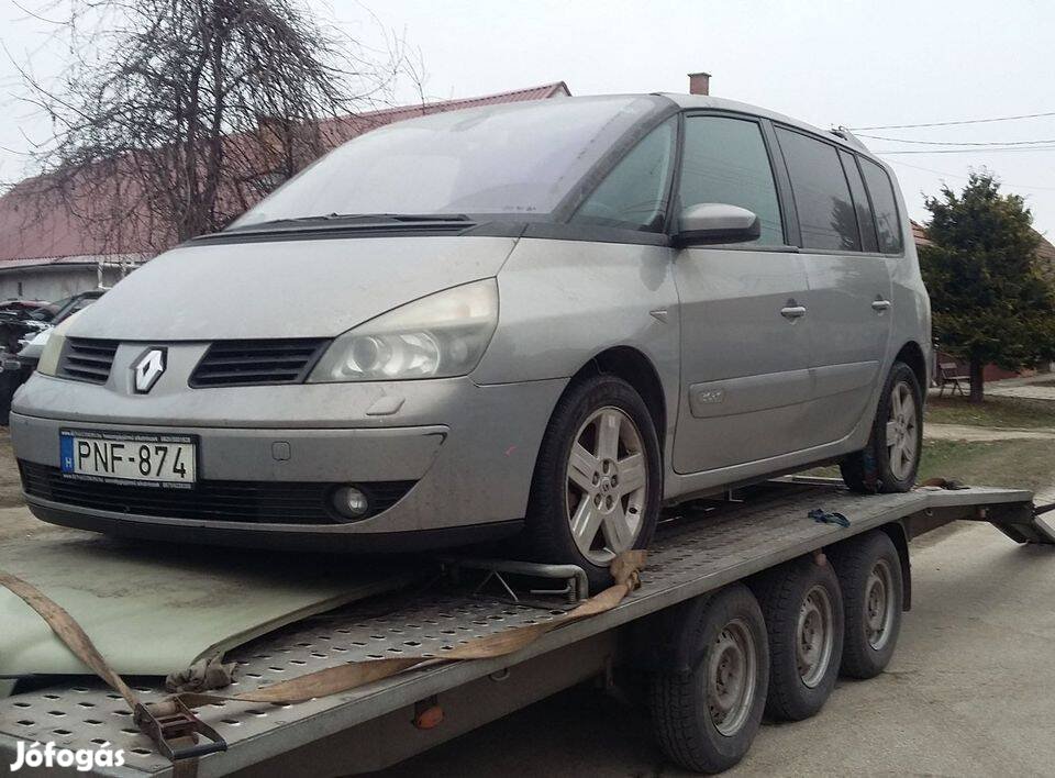 Renault Espace 3.0 cm dci 130 kW 2003 évjáratú bontott alkatrészek