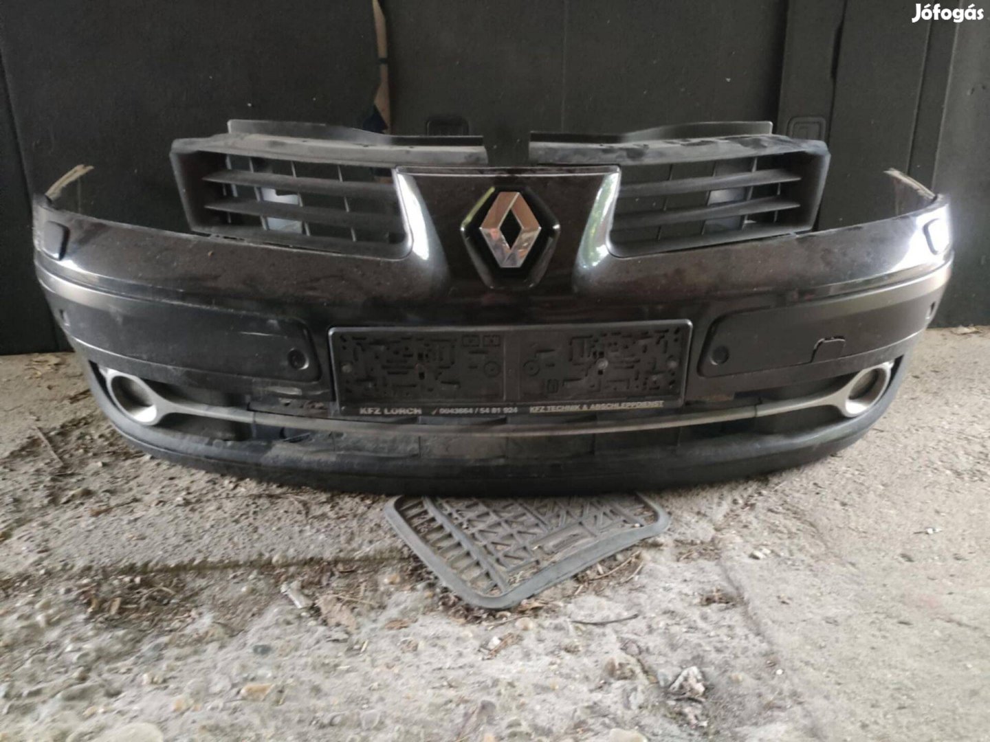 Renault Espace 4 első lökhárító lámpa mosós parkoló radaros fekete