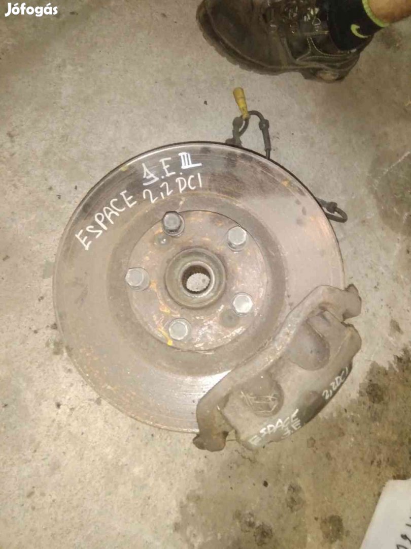 Renault Espace III Jobb Első Csonkállvány Kerékaggyal