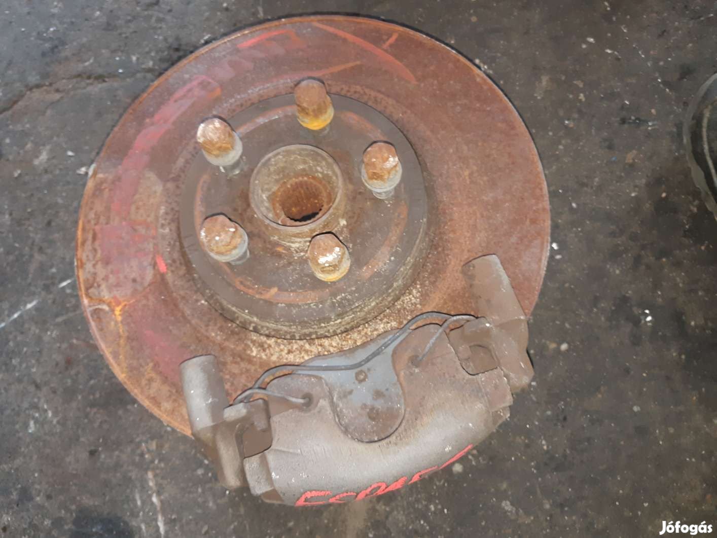 Renault Espace IV Bal Első Csonkállvány Kerékaggyal