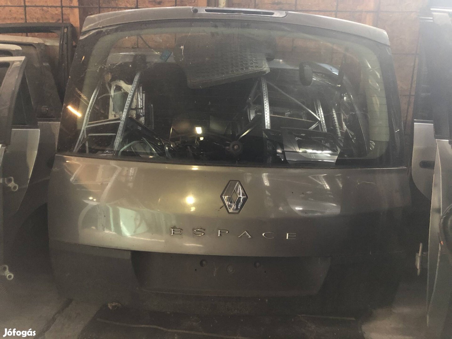 Renault Espace csomagtér ajtó grafit szürke 