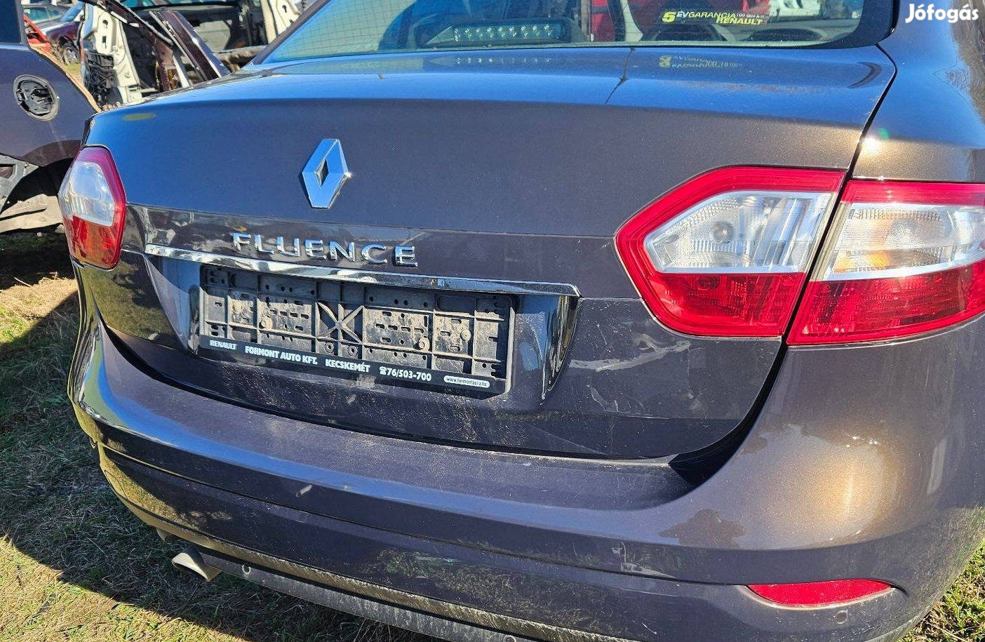 Renault Fluence csomagtér ajtó