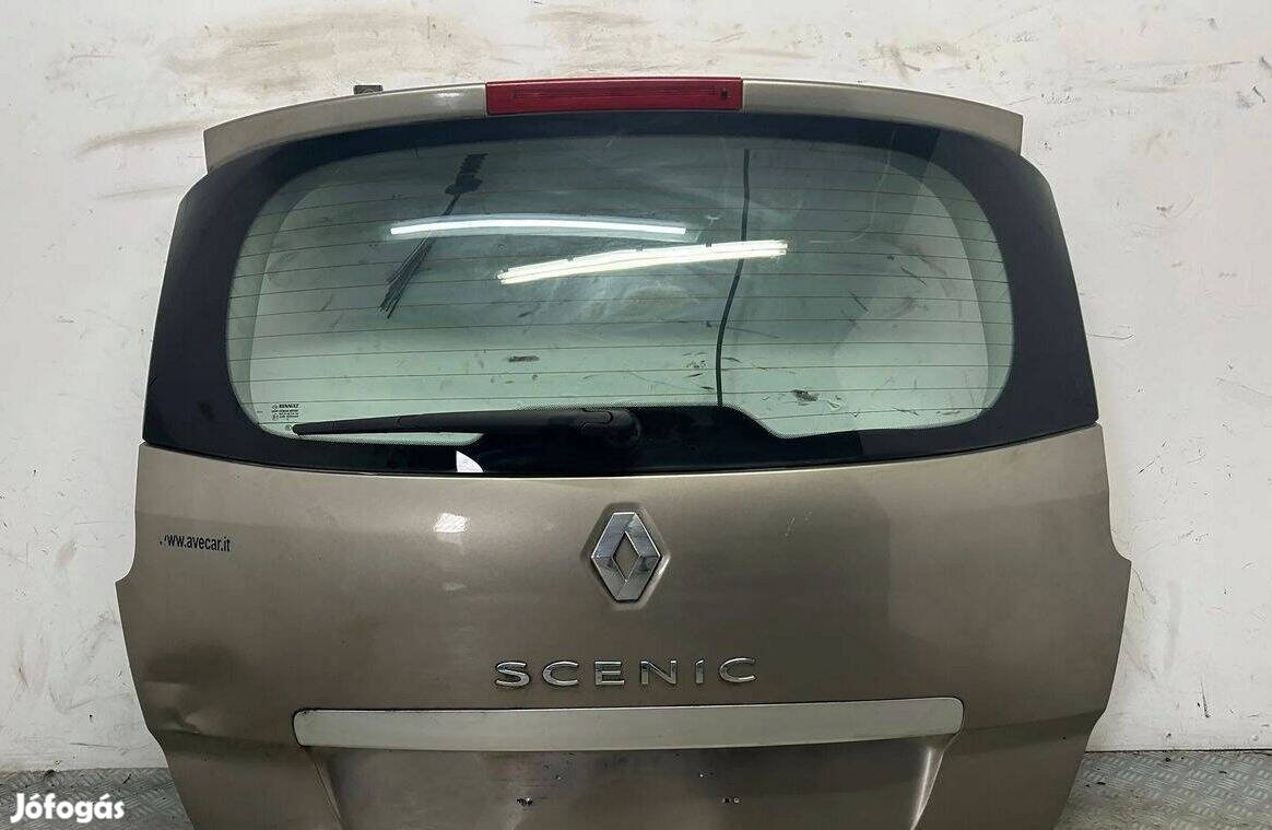 Renault Grand Scenic 3 hátsó üveg szélvédő 2009-