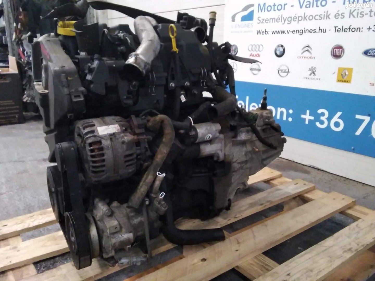 Renault K9KN764 1, 5 DCI komplett bontottmotor