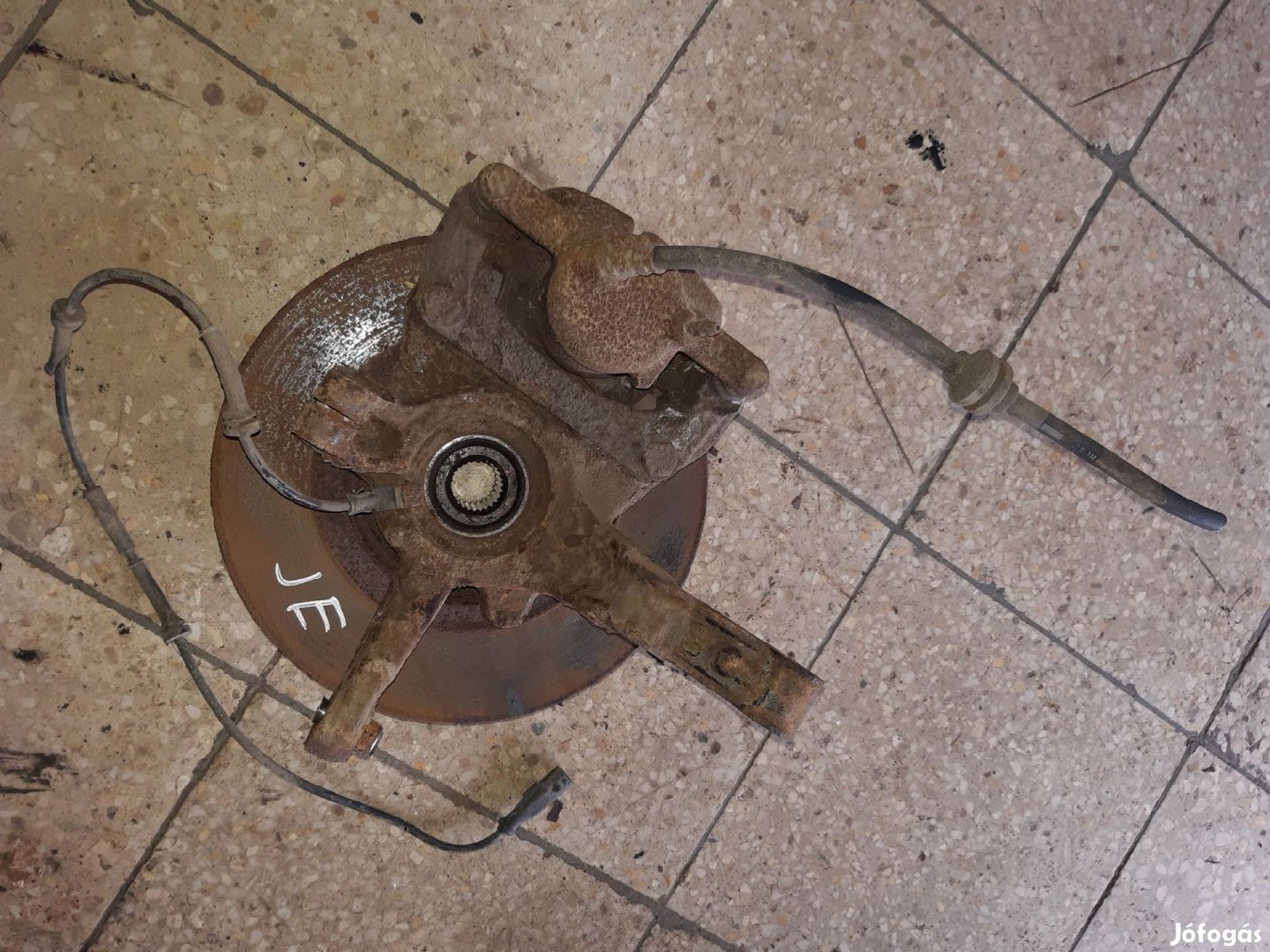 Renault Kangoo 07-14 Jobb Első Csonkállvány Kerékaggyal