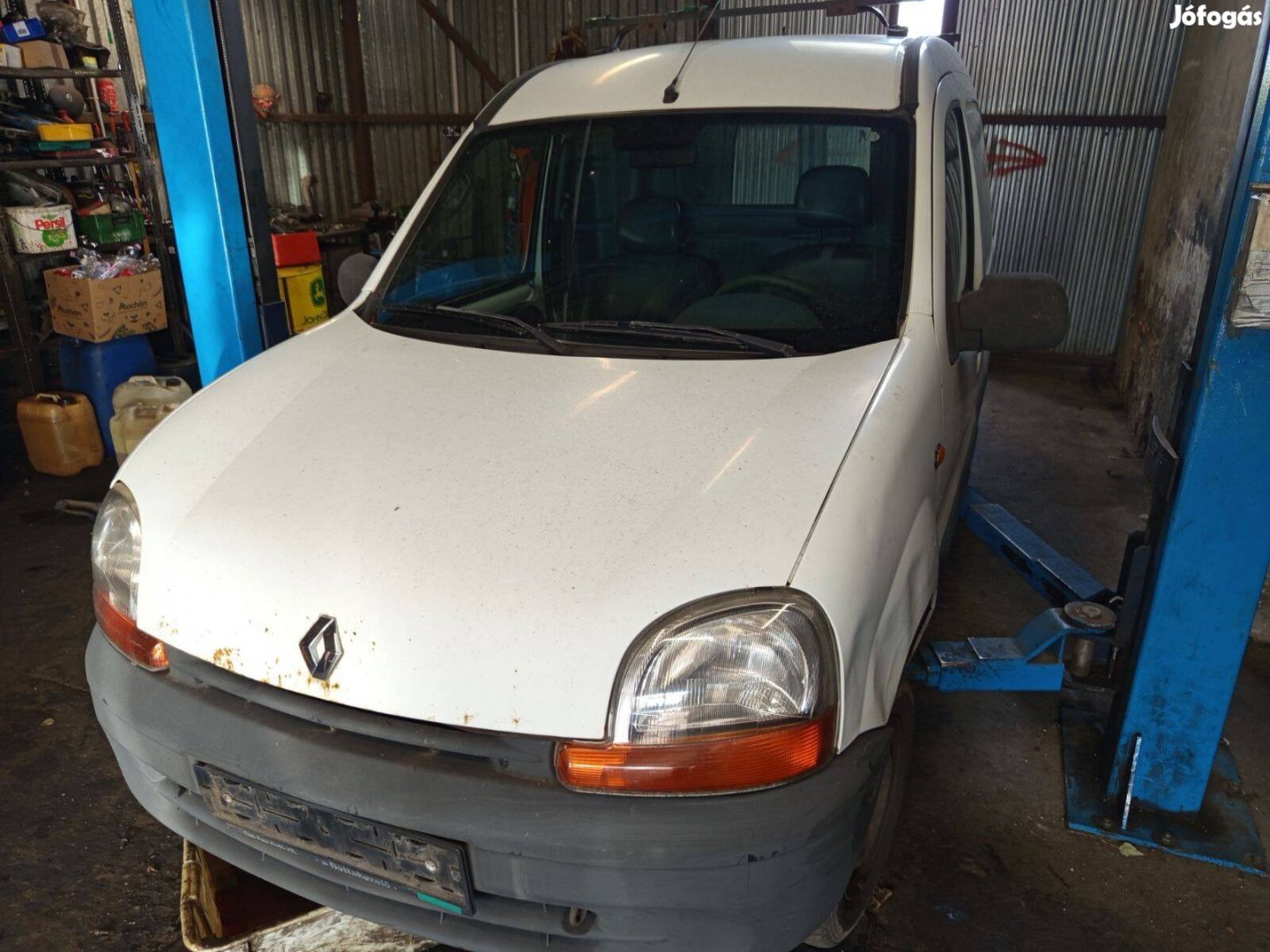 Renault Kangoo 1 karosszéria elemei fehér