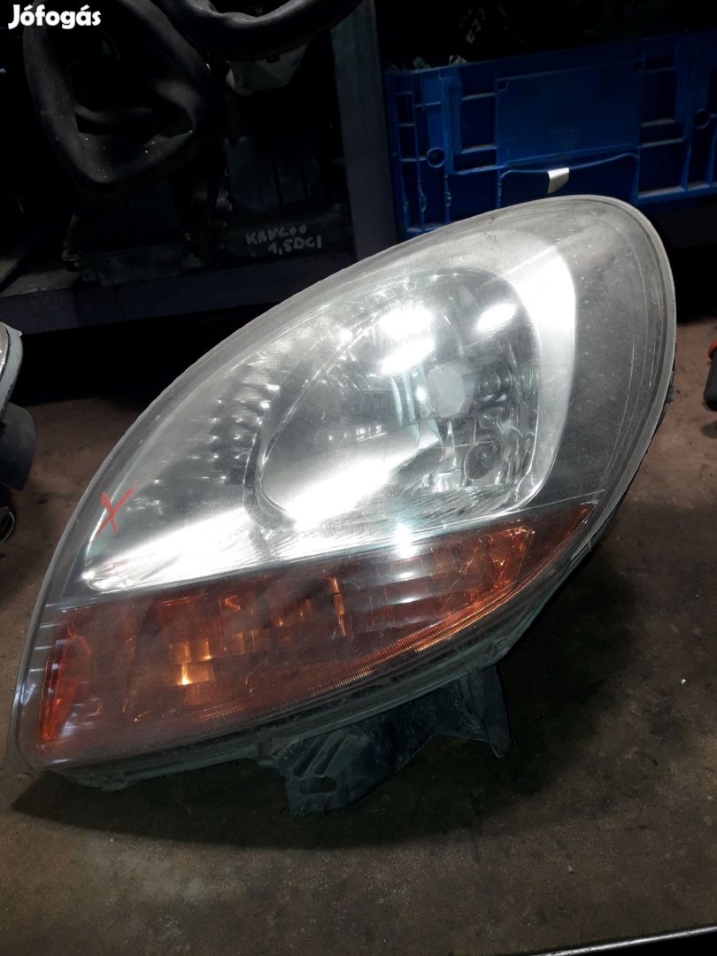 Renault Kangoo II Bal Első Lámpa Fényszóró