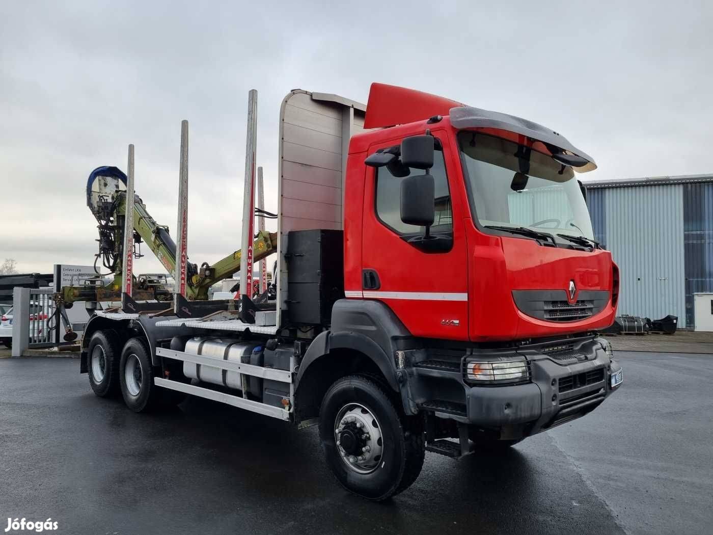 Renault Kerax 460.35 DXI 6x6 Loglift 96 S / 459 689 km / Lízing