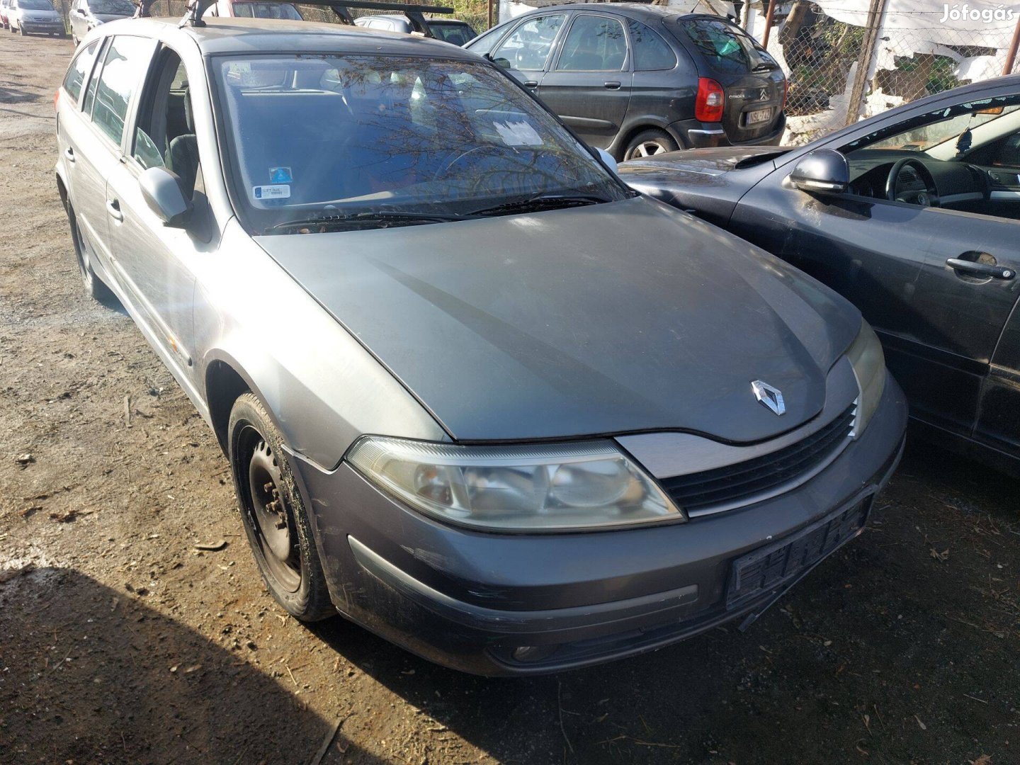 Renault Laguna 2 kombi karosszéria elemei szürke