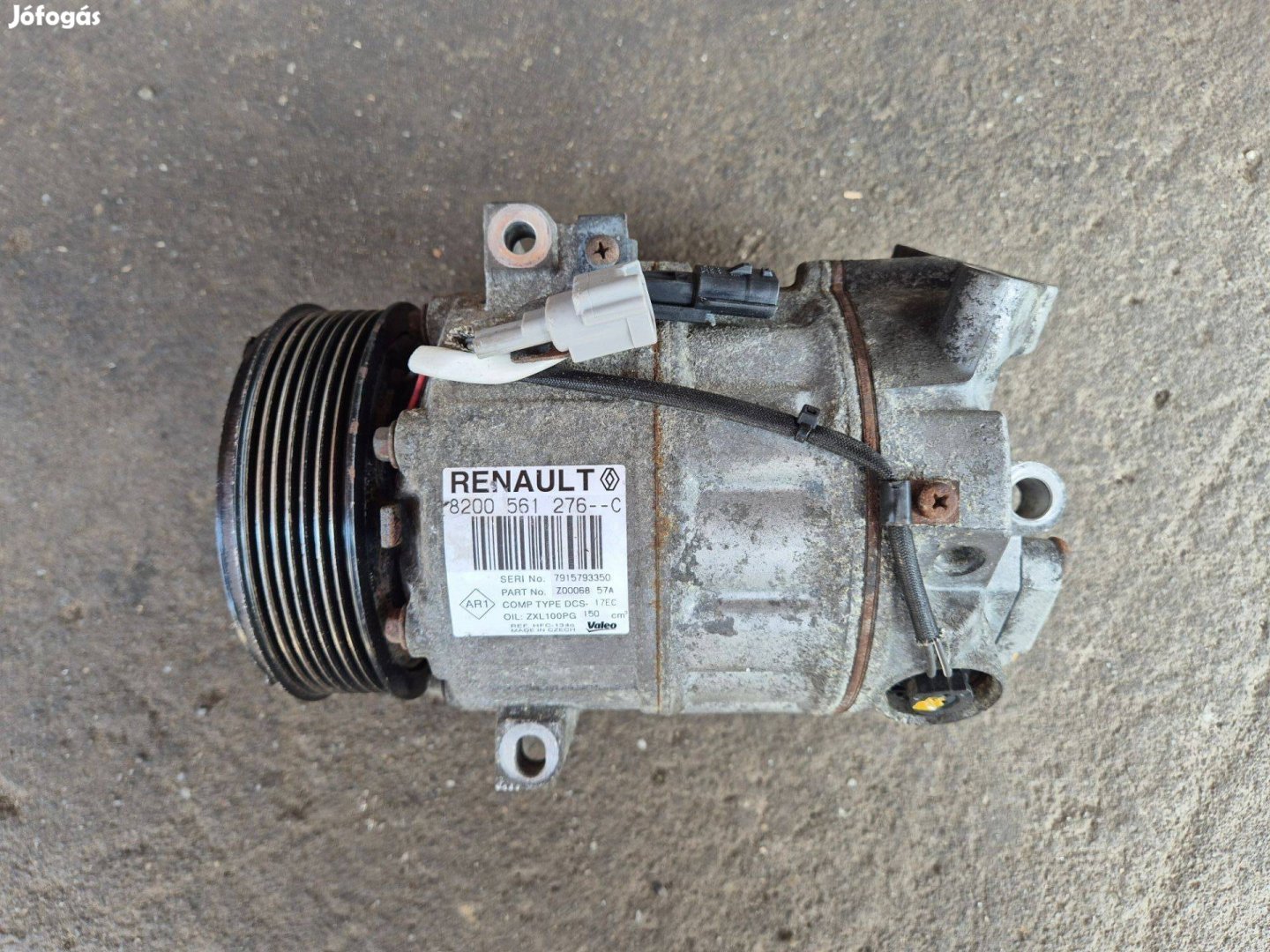 Renault Laguna 3 2.0 dci klima kompresszor