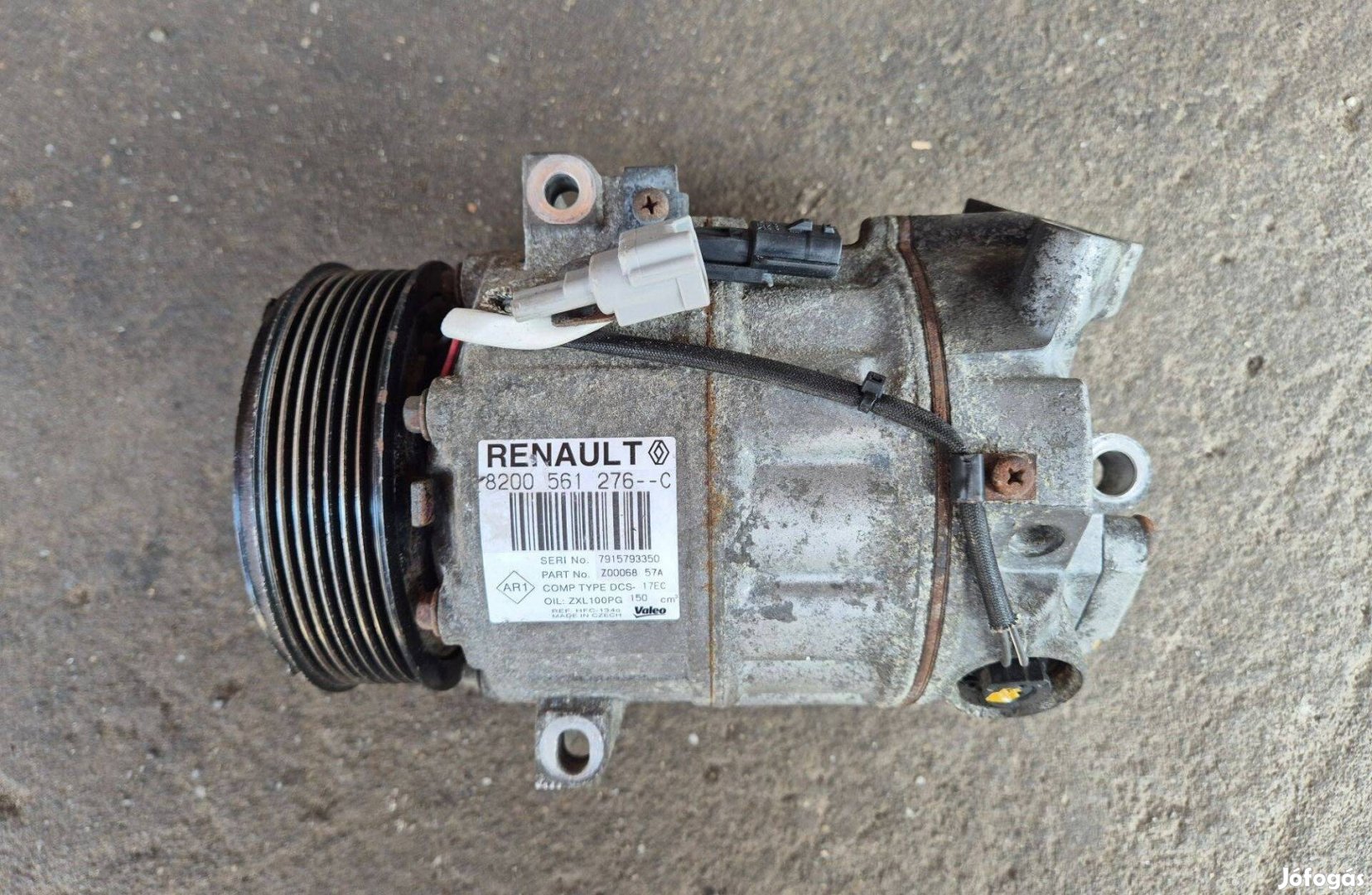 Renault Laguna 3 2.0 dci klima kompresszor