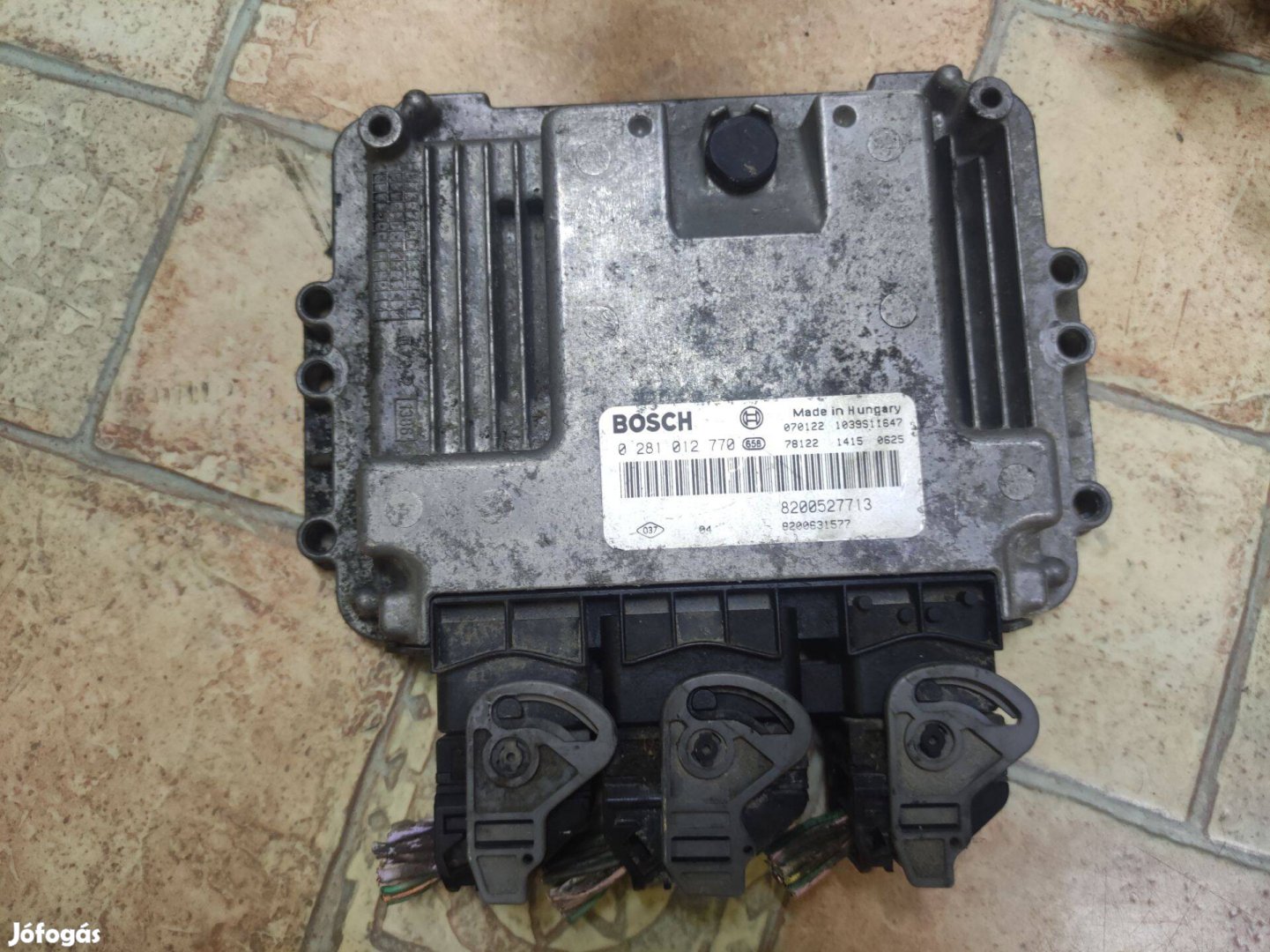Renault Laguna II 1.9 dCi motorvezérlő ECU