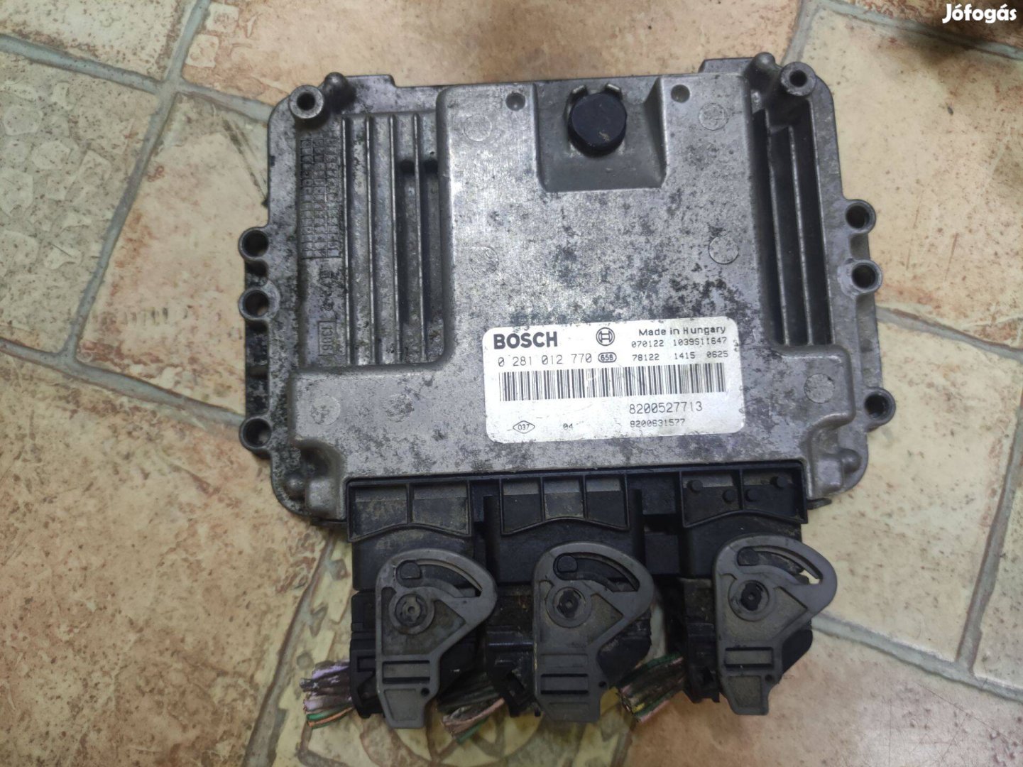 Renault Laguna II 1.9 dCi motorvezérlő ECU