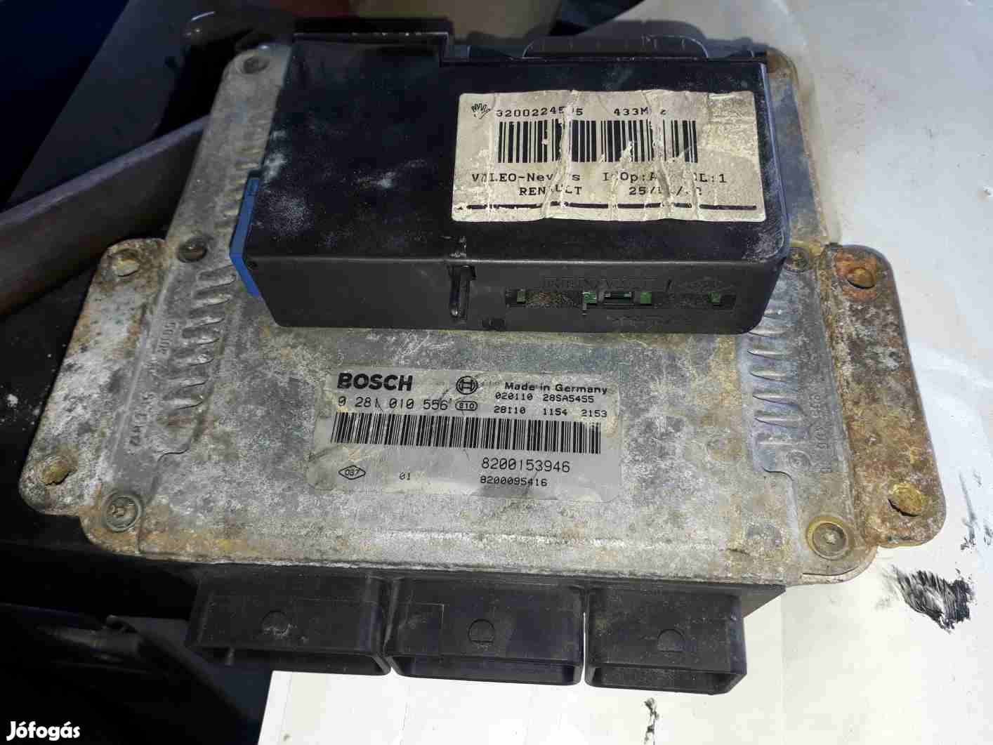 Renault Laguna II Motorvezérlő ECU Szett