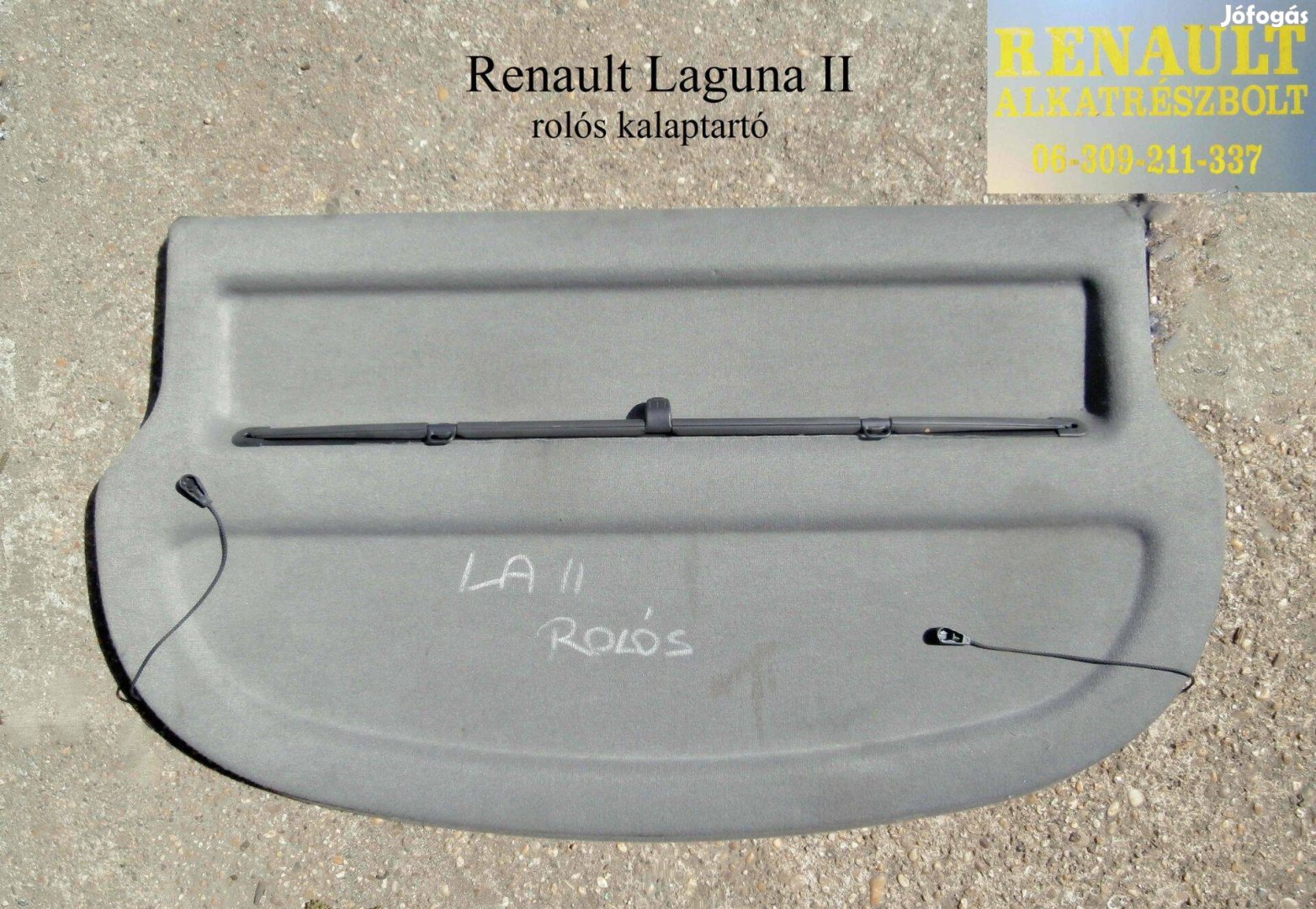 Renault Laguna II rolós kalaptartó