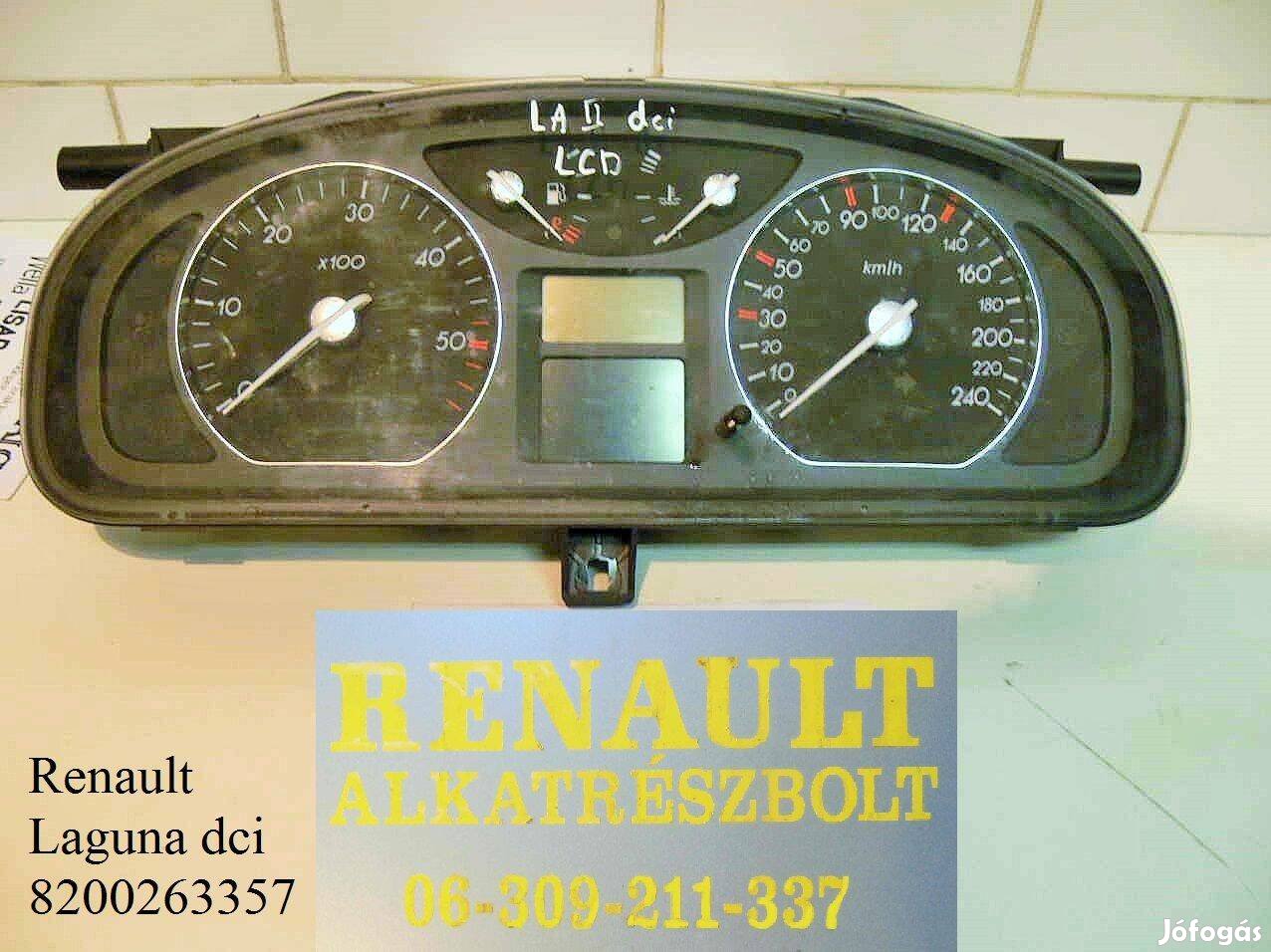 Renault Laguna dci műszerfal 8200263357