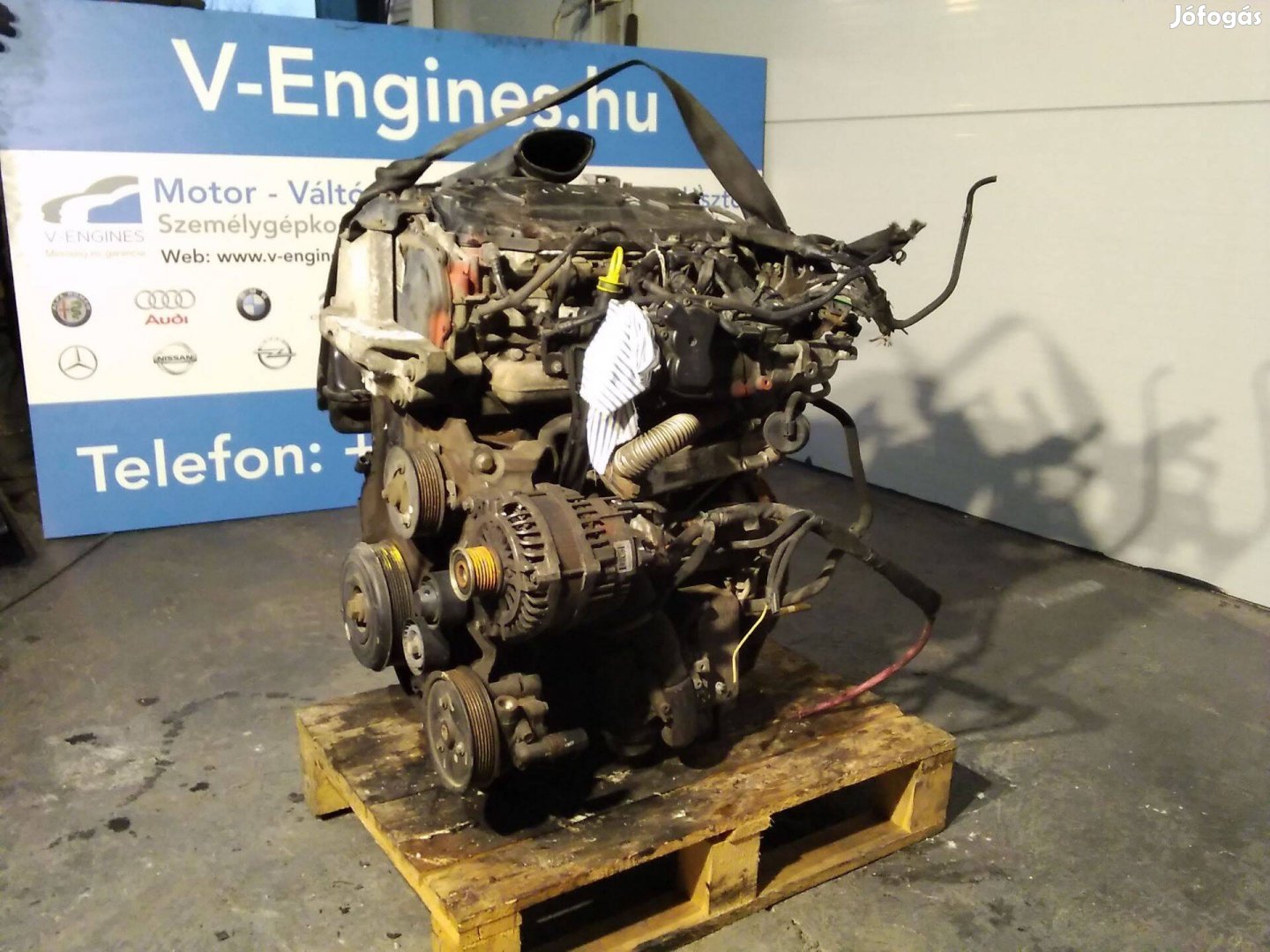 Renault M9TB670 komplett bontottmotor 2,3 DCI