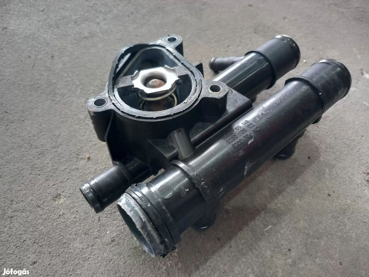 Renault MASTER Opel MOVANO 06- Termosztát termosztát ház