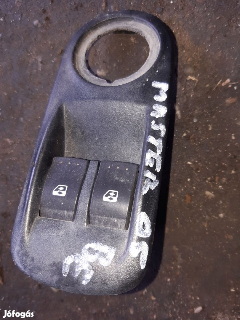 Renault Master 03-10 Bal Első Ablakemelő Kapcsoló