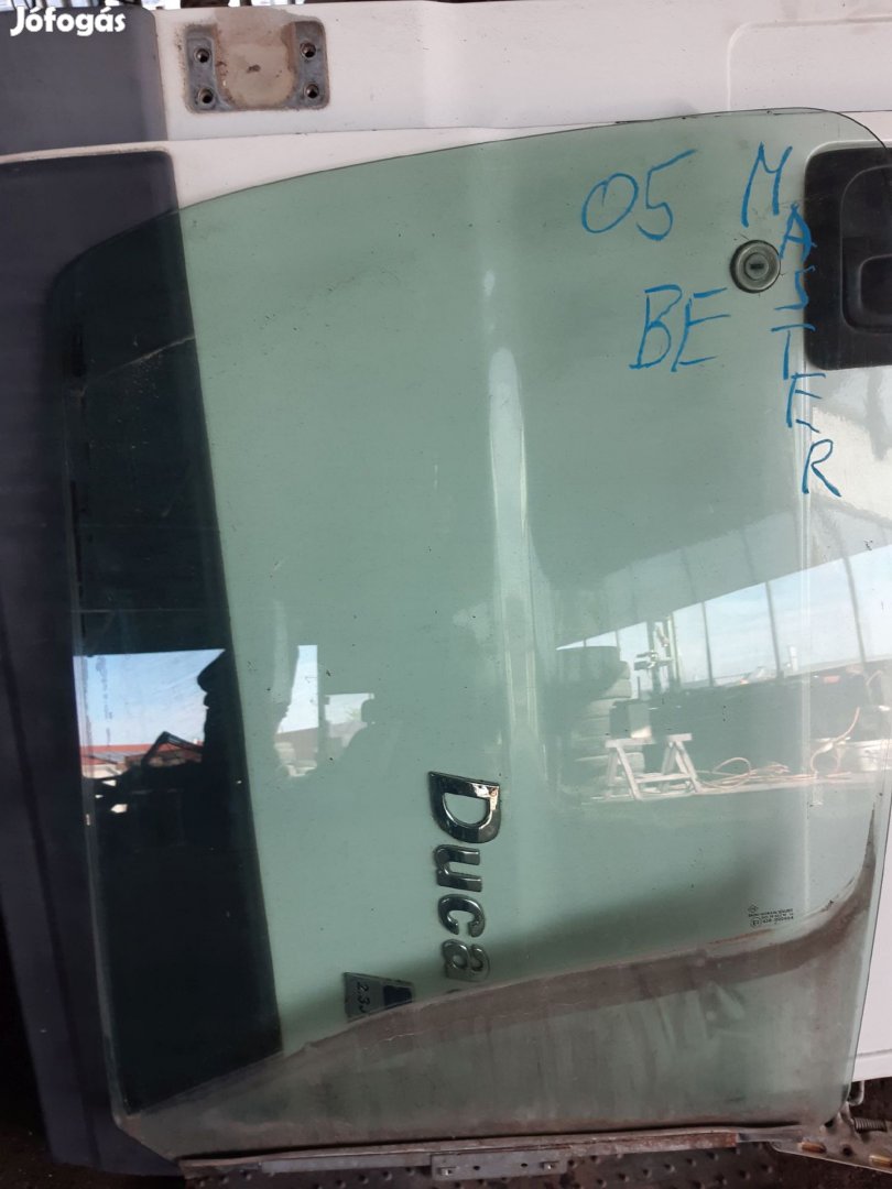 Renault Master 03-10 Bal Első Lejáró Ablaküveg