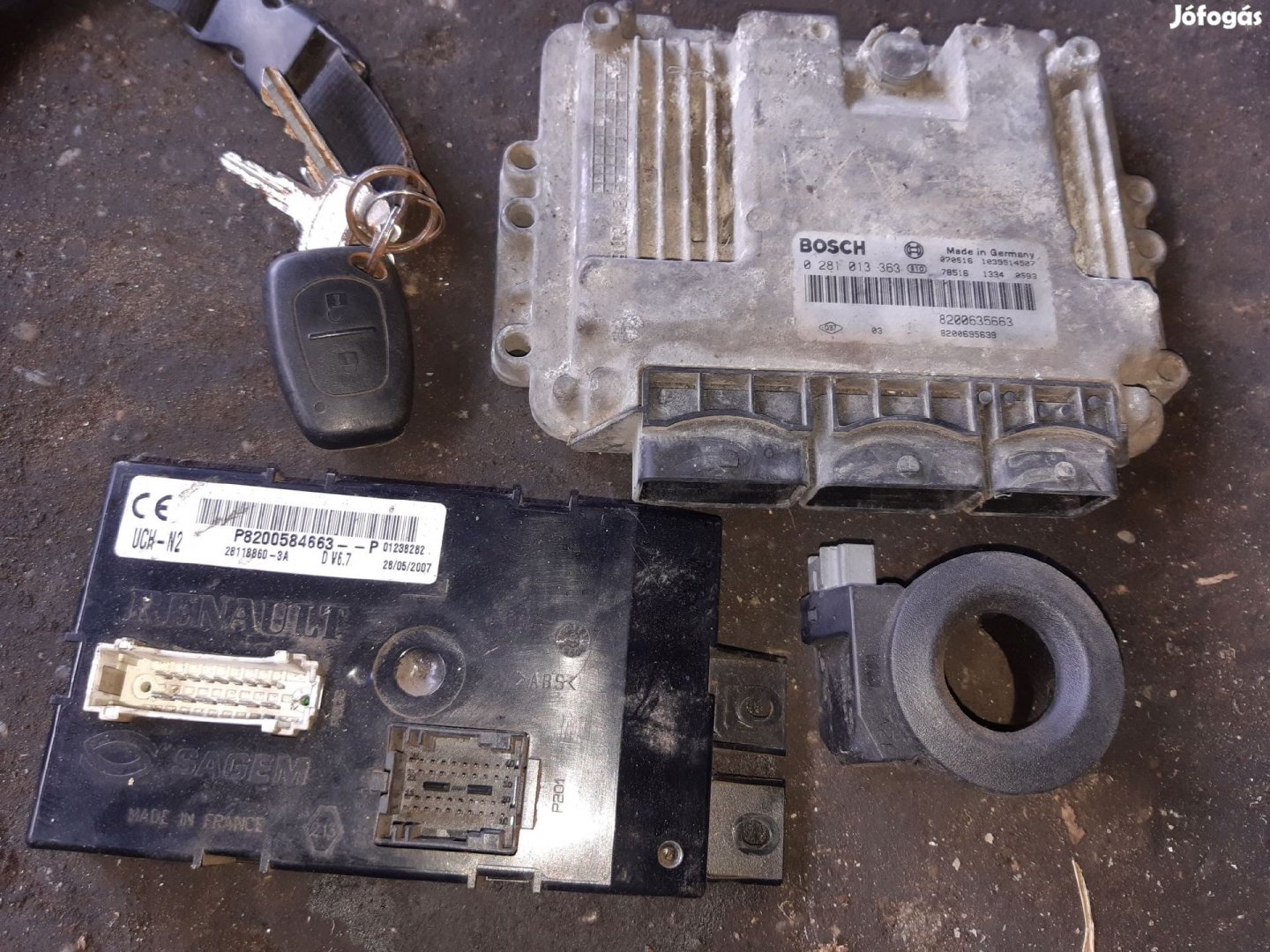 Renault Master 03-10 Motorvezérlő / ECU Szett