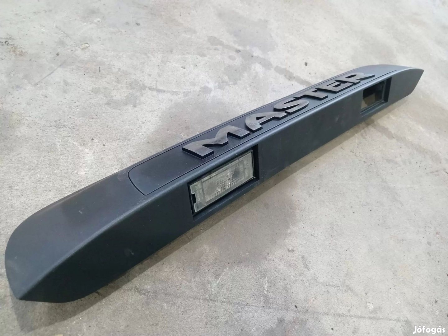 Renault Master 10- Hátsó rendszámtábla világítás felirattal