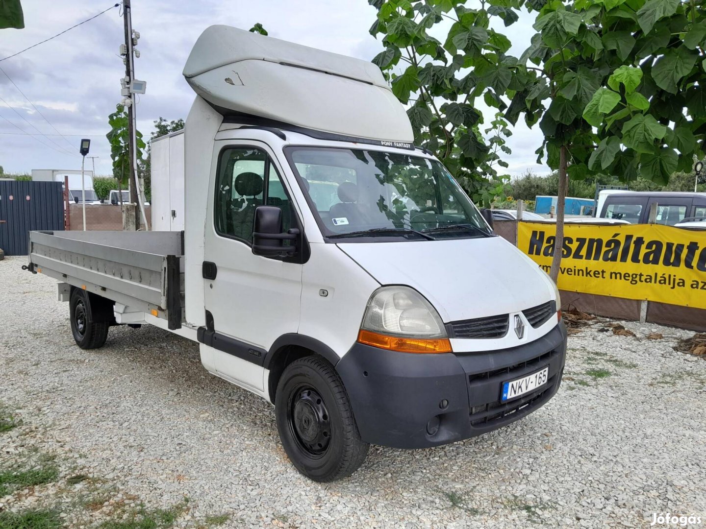 Renault Master 2.5 dCi L2H1 4.20-as platós.klim...