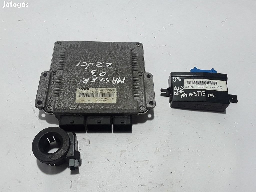 Renault Master II Motorvezérlő szett 0281011106, 8200243785, 11011031