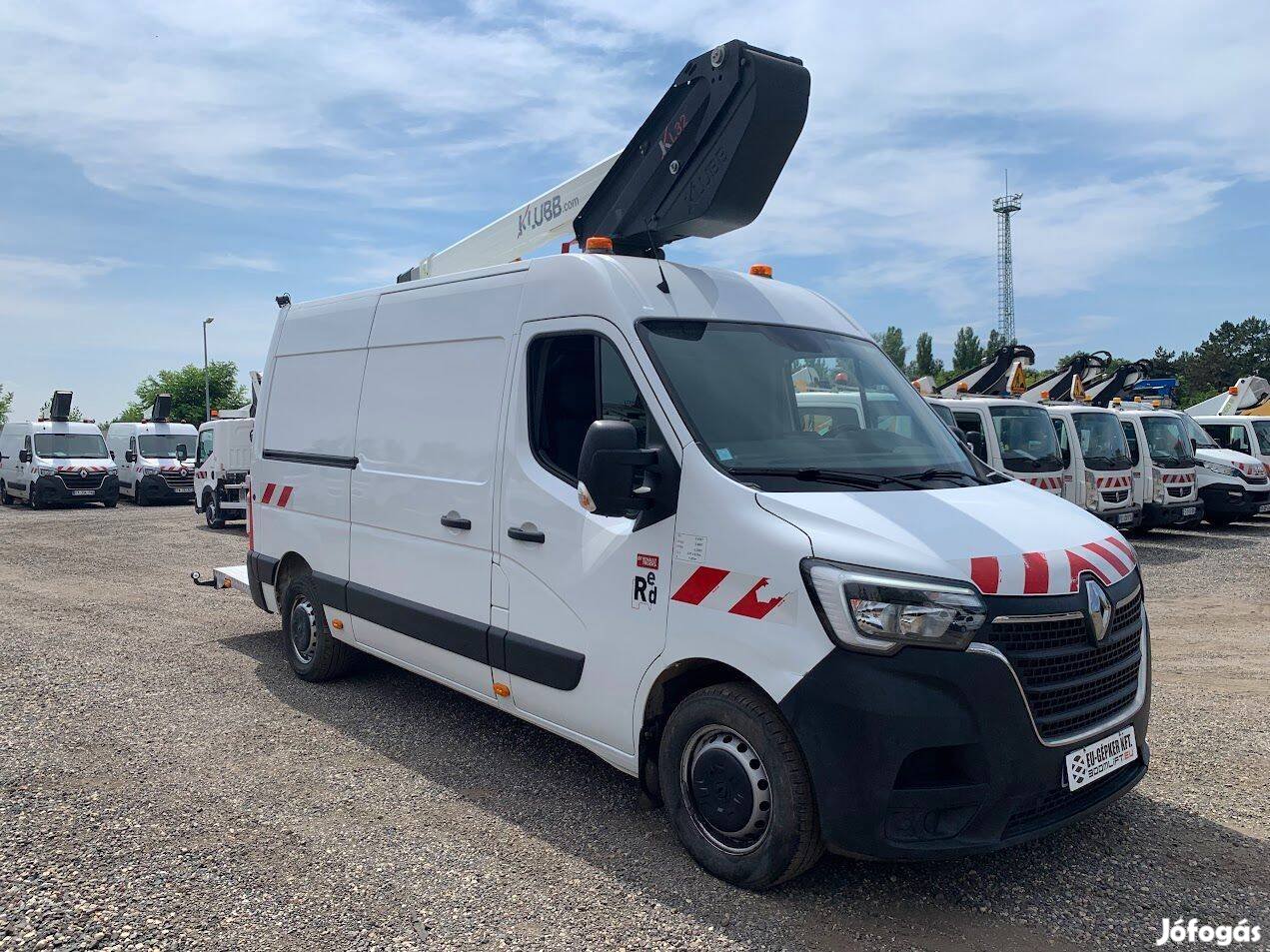 Renault Master Klubb KL32 - 12,5 m, 120 kg