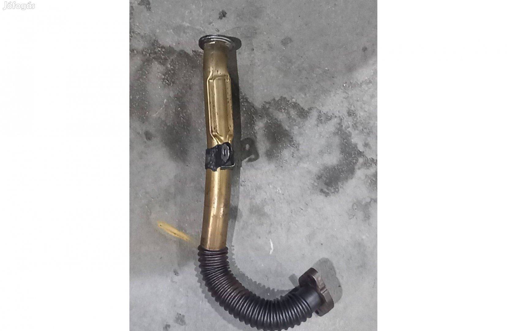 Renault Master Opel Movano 10- Kipufogócsonk egr hütő közti cső 1411