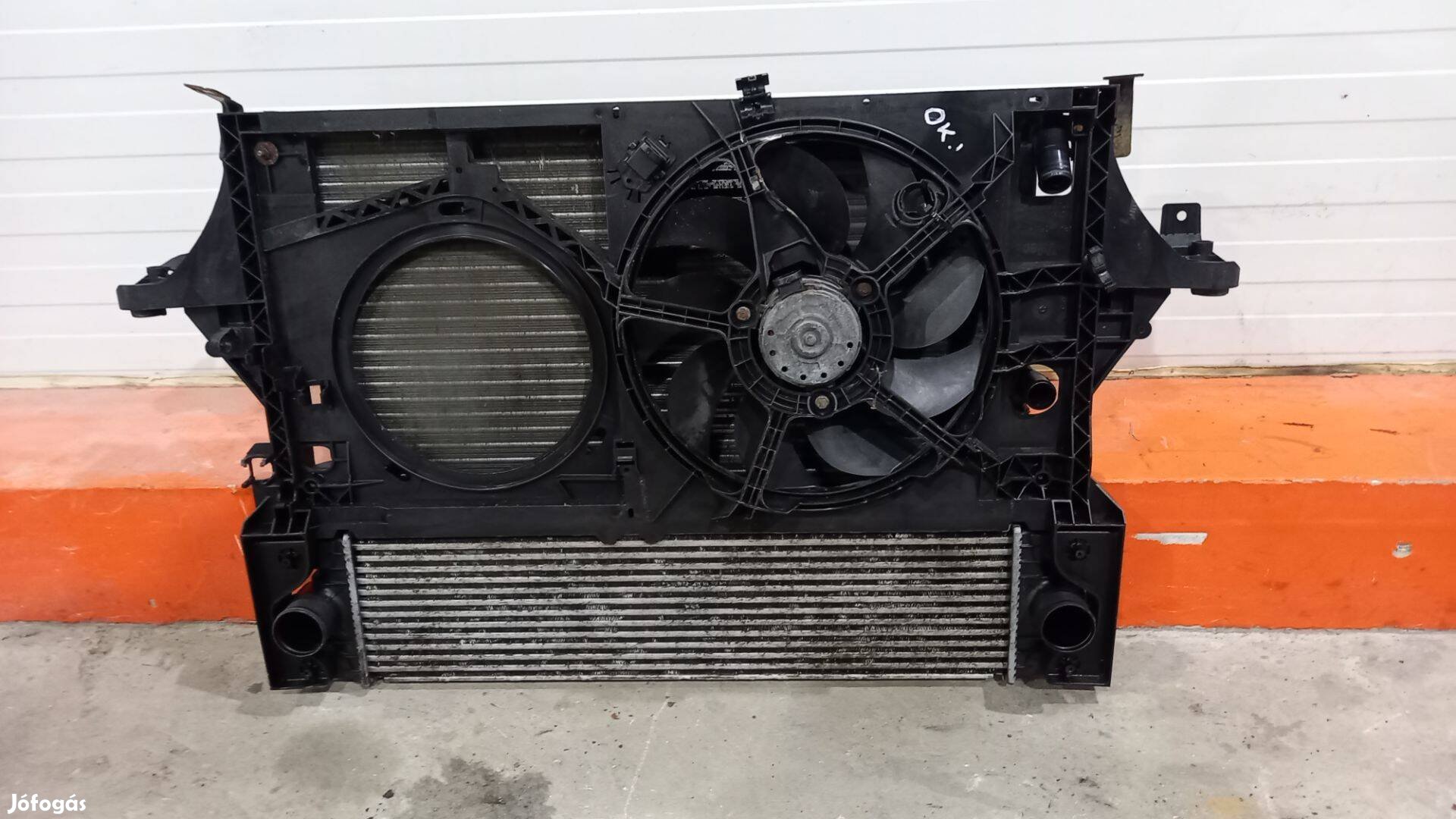 Renault Master Opel Movano Hűtősor klímahűtő vízhűtő intercooler 6039