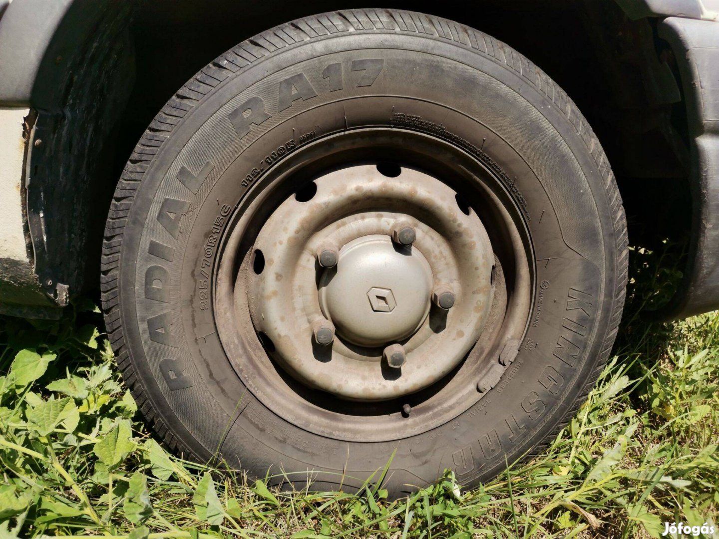 Renault Master, Opel Movano 60-70 %-s 2 db 15" gumik, felnik 15" 16"
