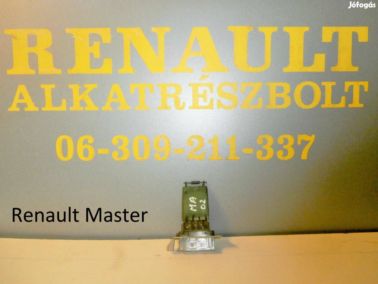 Renault Master fűtőmotor ellenállás